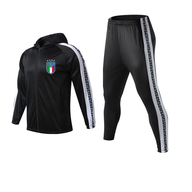2021 Italy Football Club Mens Running Sportswear Tracksuits Hot Leisure ...