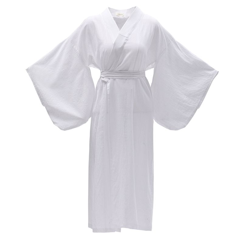 Tradicional Kimono Yukata Oriental elegante vestido blanco largo ropa japonesa mujeres cosplay vestido étnico asiático Tradicional Kimono Yukata Oriental elegante vestido blanco largo ropa japonesa mujeres cosplay vestido étnico asiático