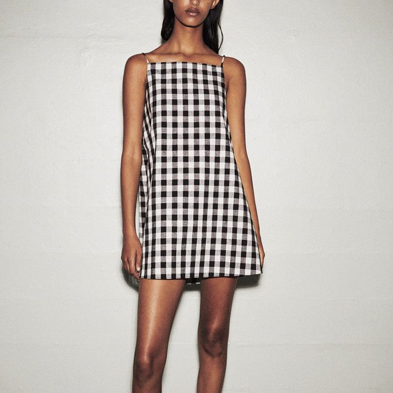 straight mini dress