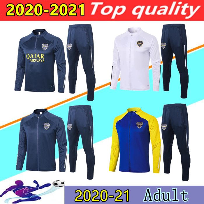 2020 20 21 Boca Juniors Soccer Jacket Tracksuit Survetement 20 21 De Rossi Gago Boca Junior Football Jacket Training Suit Jogging Set Chandal From Mili303 22 91 Dhgate Com