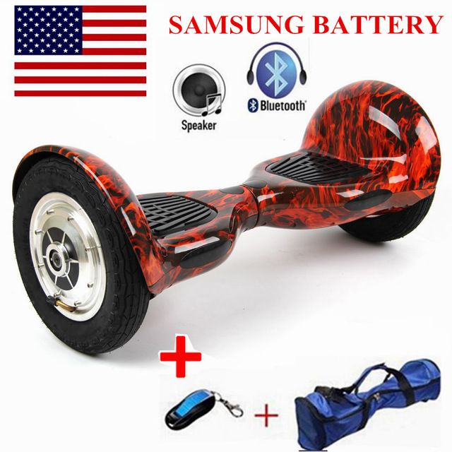 Monopatín Eléctrico Scooter De 10 Pulgadas Scooter Dos Ruedas Balance Inteligente Hoverboard Con Altavoz Bluetooth LED Romote Control Y Bolsa Sin Impuestos De 853,17 € |