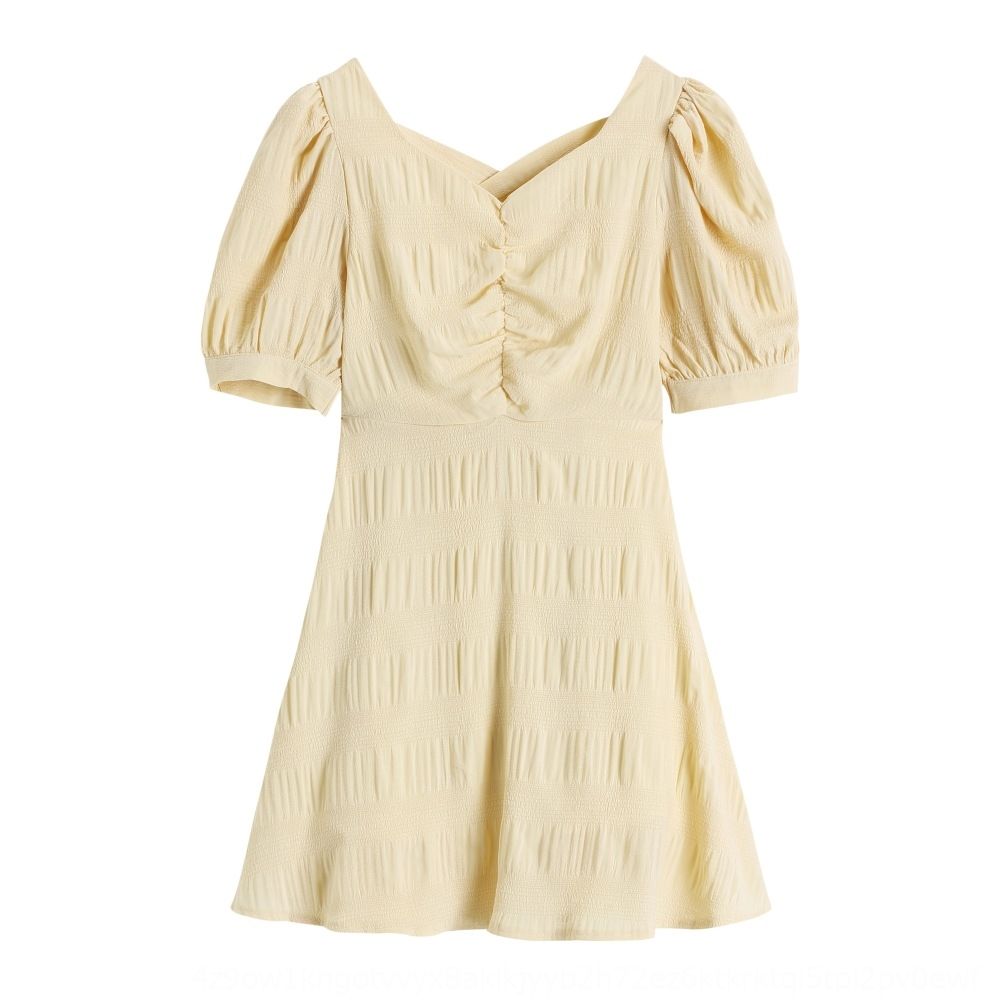 light yellow summer dress