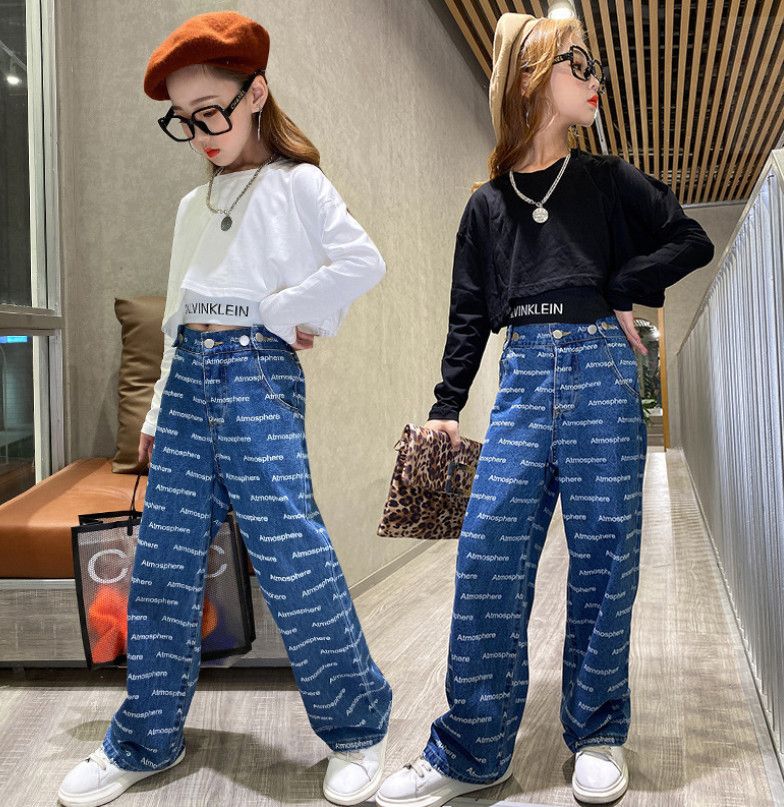 trending jeans top for girls