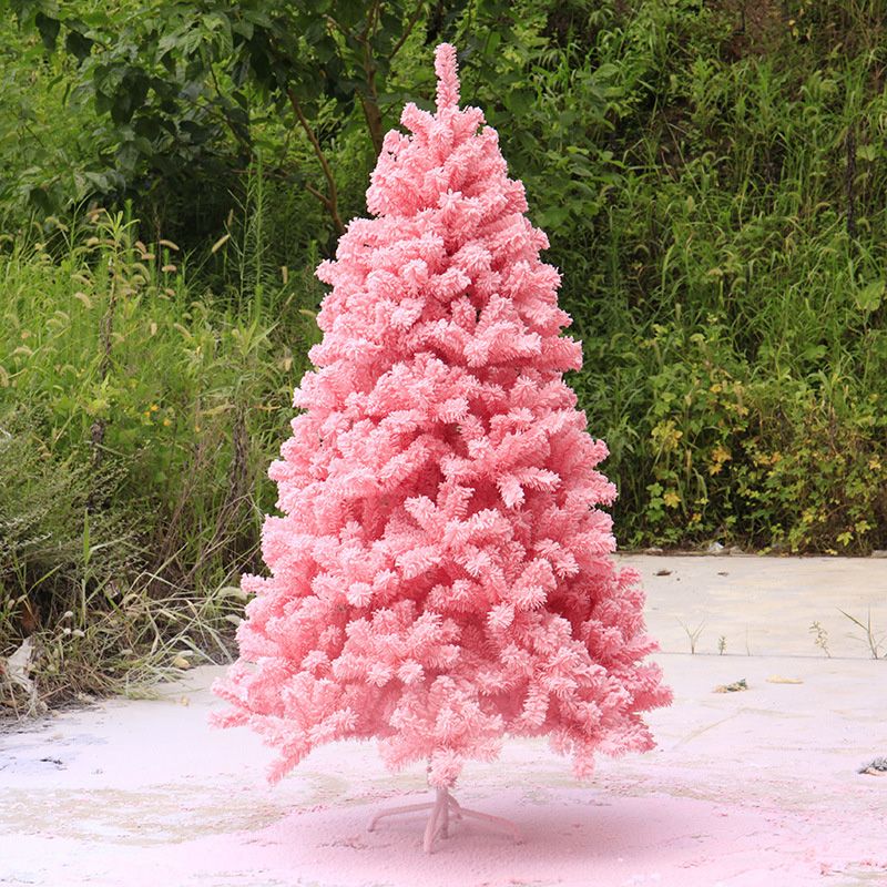 Encryption Pvc Flocking Pink Christmas Tree Artificial Christmas Tree Decorations Festival Decor Decoration Figurines Decorations Christmas Decorations For Christmas From Sophine11 31 49 Dhgate Com