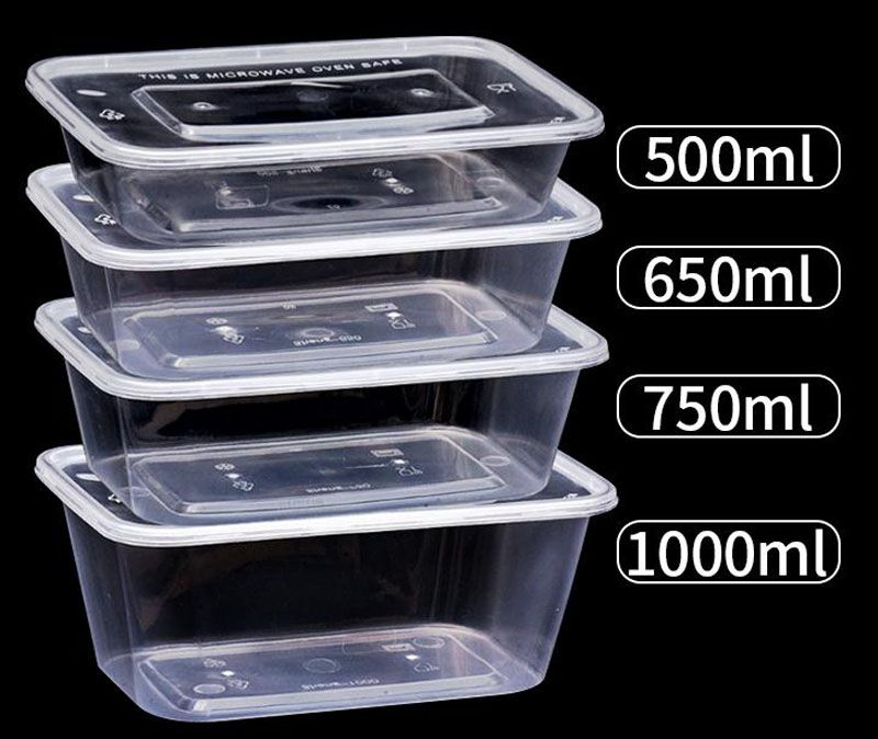 500 650 750ml 1000ml Disposable Food Box Take Out Case Rectangle Shape Food Container For Cake Food Holder Free Fast Shipping From Bigbigdream 0 46 Dhgate Com