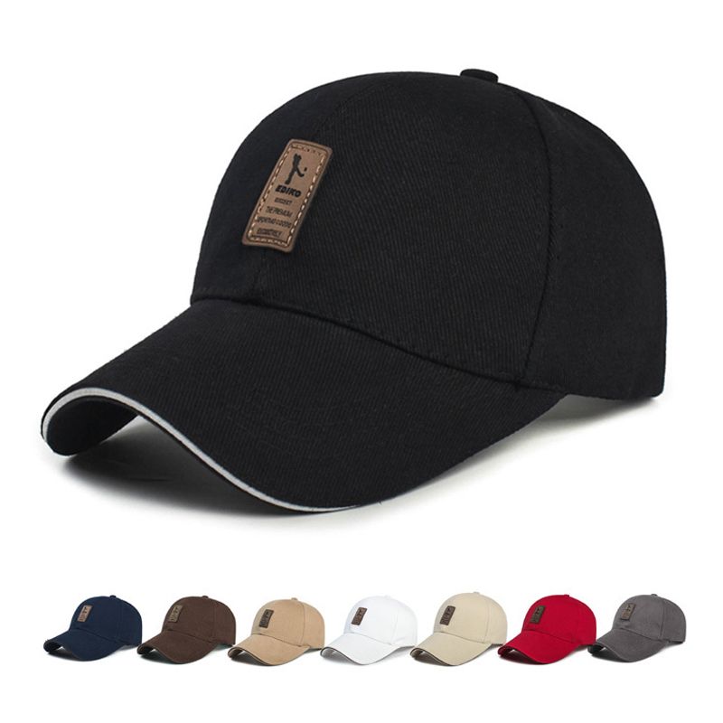women's solid color baseball caps