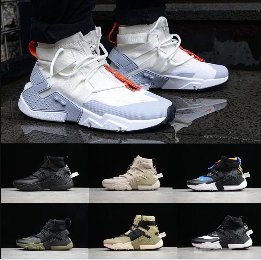 huarache high top sneakers