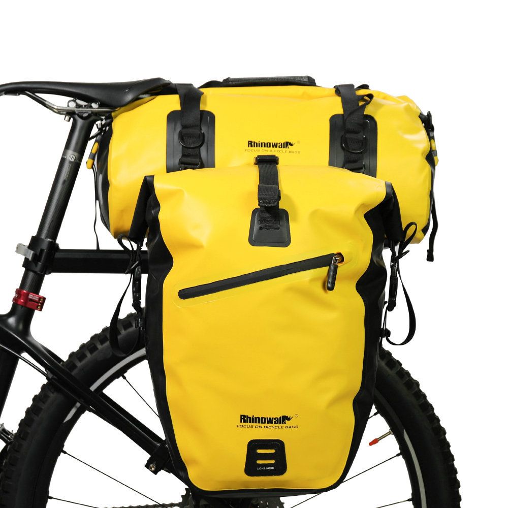 bike with luggage