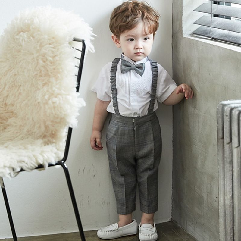 suspender dress for boy