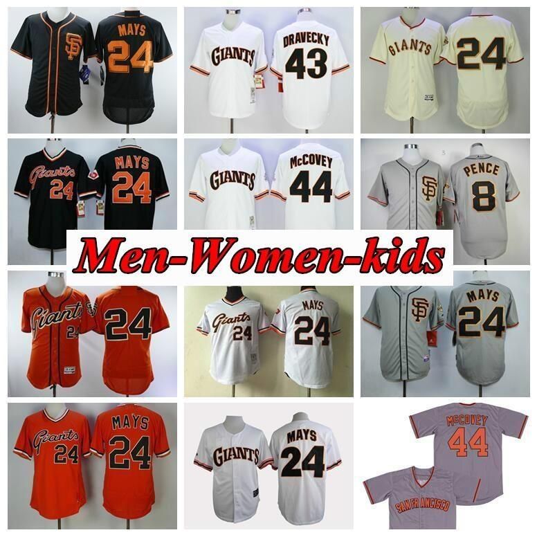 Hunter Pence Jersey 24 Willie Mays 43 
