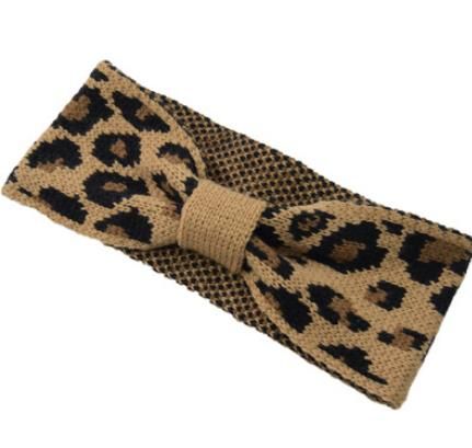 # 1 Leopard bowknot Hairband