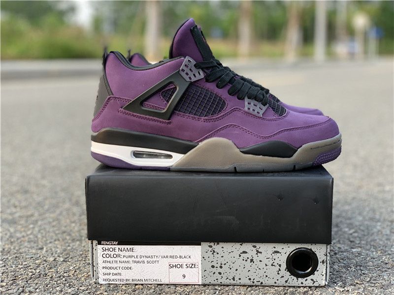 cactus jack purple 4s