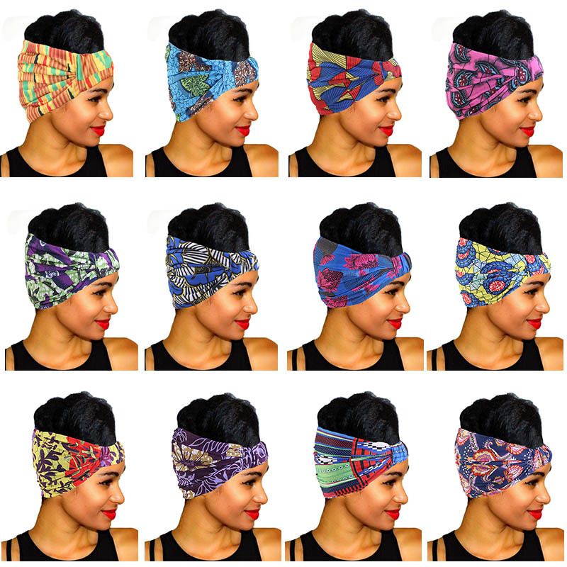 African Print Elastic Headband for Women Headscarf Stretch Hairband Headwear Hair Band Head Scarf Ladies Bandage Head Wrap Hair Accessories African Print Elastic Headband for Women Headscarf Stretch Hairband Headwear Hair Band Head Scarf Ladies Bandage Head Wrap Hair Accessories