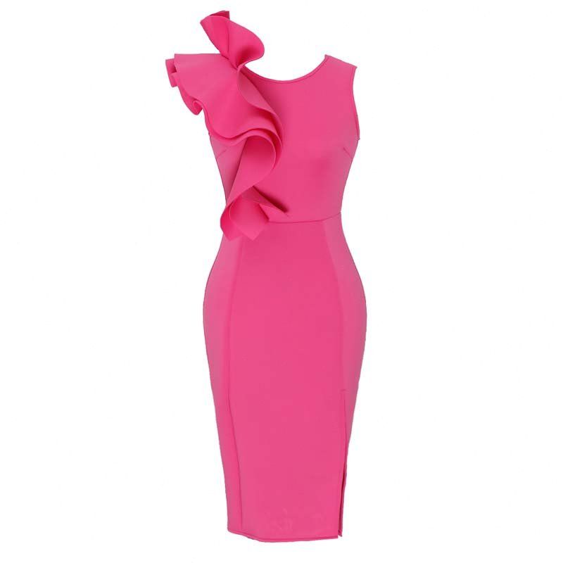 hot pink womens dress