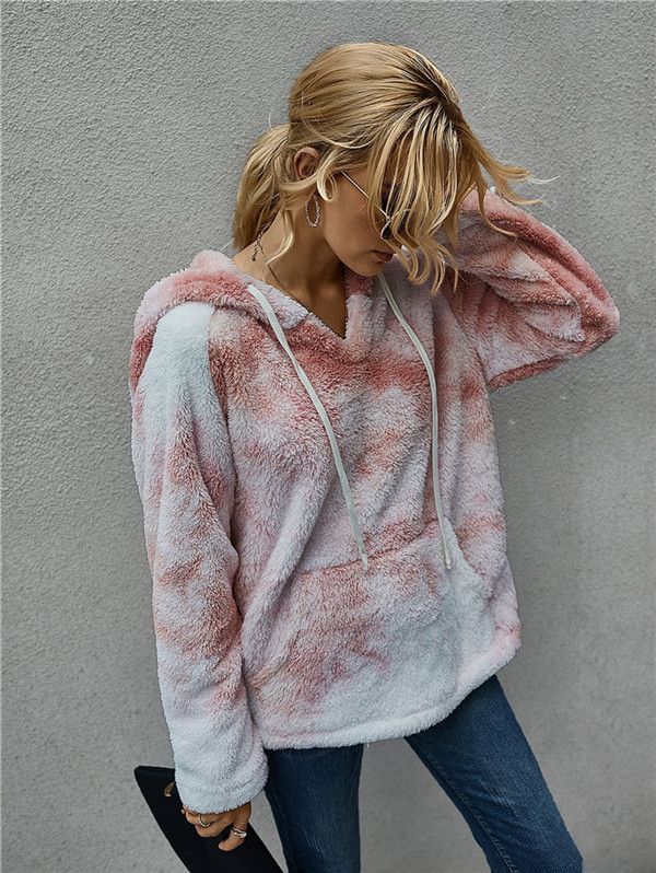 Sudaderas Con Capucha De Teñido Anudado Para Mujer Sudaderas Sudaderas Con Capucha De Teñido Anudado Para Mujer Sudaderas