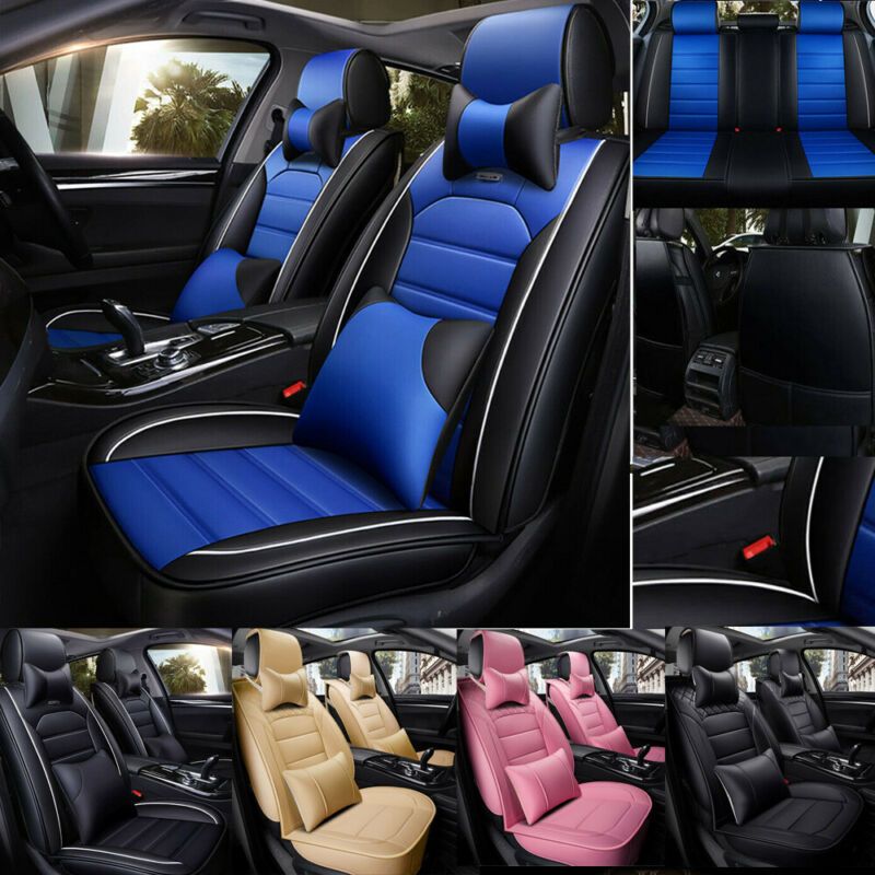 Universal Leather Fly5d Car Seat Covers, Fly5d Universal Pu Leather Car Seat Cover