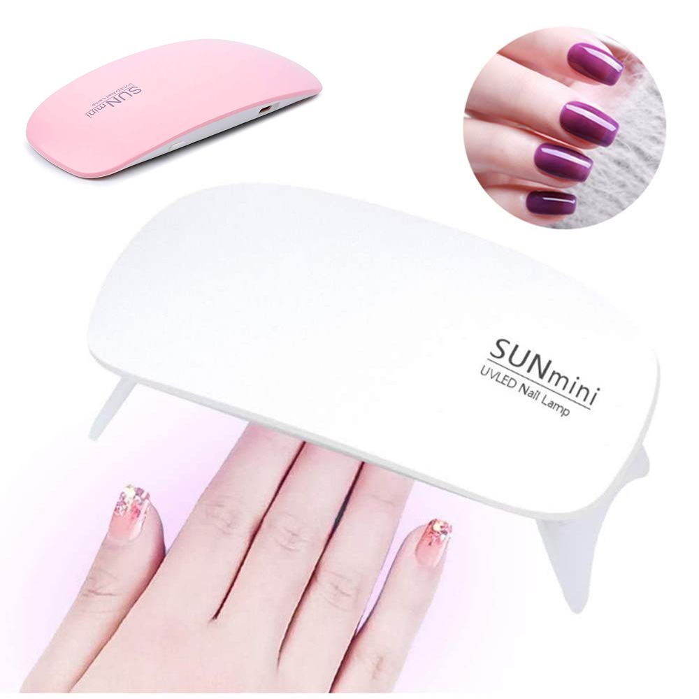6W Mini UV LED Travel Pocket Size Nail Dryer For Gel Polish Lamp Portable Curing Base 6W Mini UV LED Travel Pocket Size Nail Dryer For Gel Polish Lamp Portable Curing Base