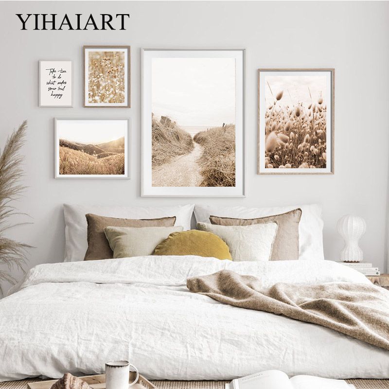 2020 Scandinavian Nature Sunset Landscape Poster Nordic Cow Print Wall Art Canvas Printing Botanical Decorative Picture Home Decoration 7 From Rainbowstore88 3 62 Dhgate Com