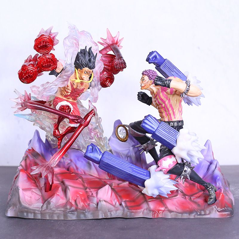 21 Anime One Piece Snake Man Monkey D Luffy Vs Charlotte Katakuri Fighting Action Figure Gk Pvc Collection Model Toy From Huishoppings 51 68 Dhgate Com