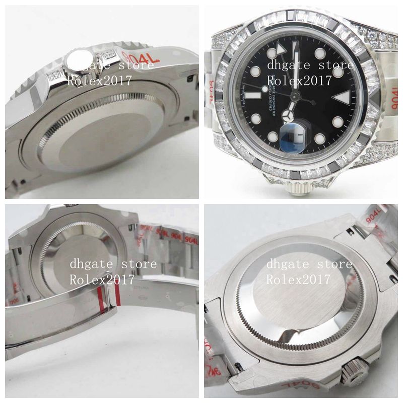 Rolex GMT-Master II Prohunter Swiss ETA 3186 Movement Full PVD Ceramic  Bezel with Black Dial