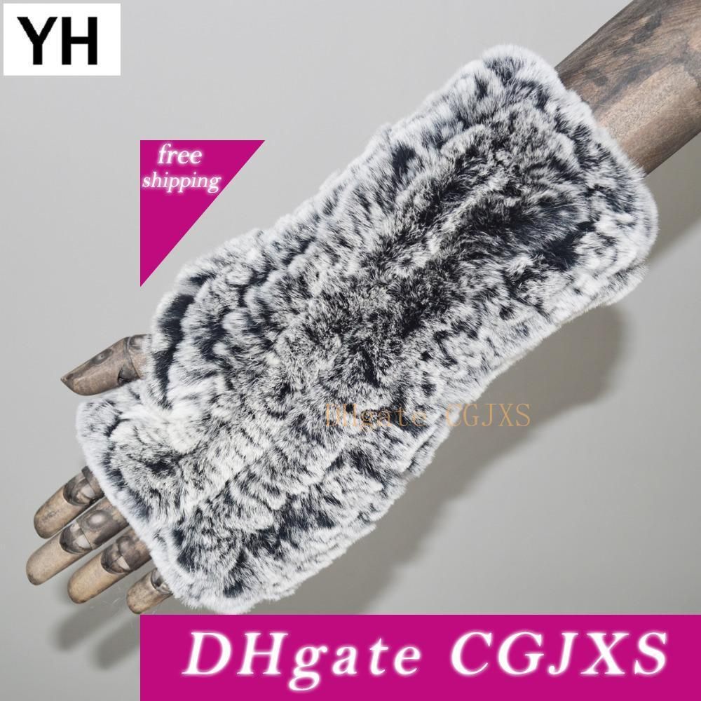 real rabbit fur mittens