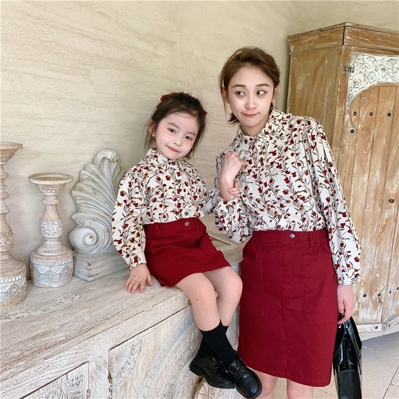 y yo a traje las del estilo coreano impresa floral de la