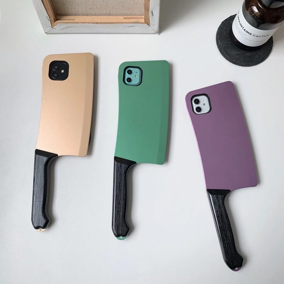 3D Cartoon Kitchen Knife Phone Case For IPhone 11 Case For SE 11Pro Max