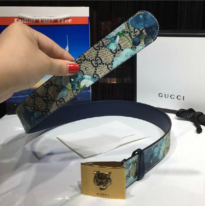 mens floral gucci belt
