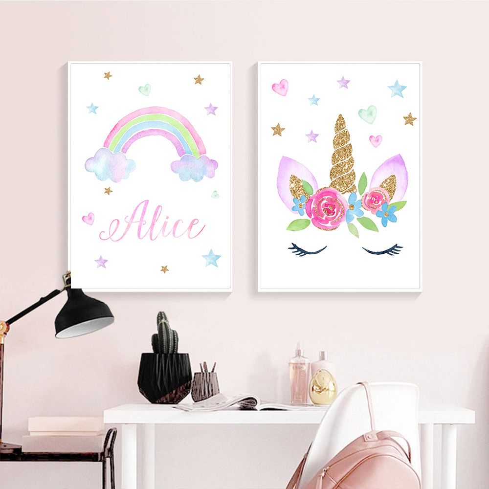 unicorn baby room decor