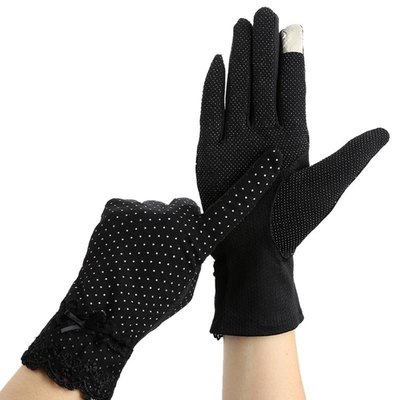 Gants De Protection UV Haute élasticité Respirant 2 Doigts Coupés