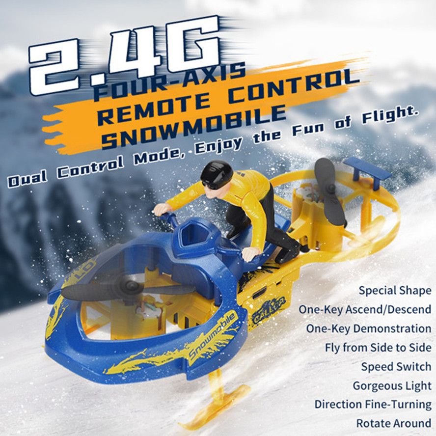 remote control snowmobile toy