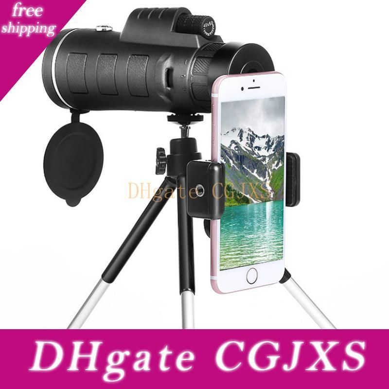 Hd High Power Low Light Night Vision 40x60 Monocular Telescope Prism Scope  With Compass Phone Clip Tripod For Outdoor Activities Astronomical  Binoculars Field Glasses From Mimimomo, $17.43| DHgate.Com