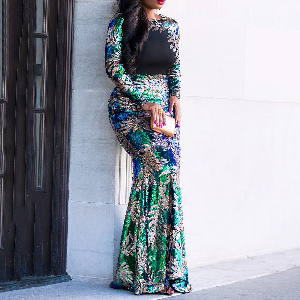 plus size green sparkly dress