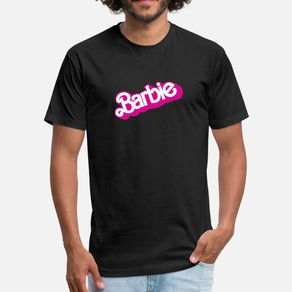 2021 Barbie T Shirt Men Fit Tee Shirt Plus Size 3xl Letters Fit Basic