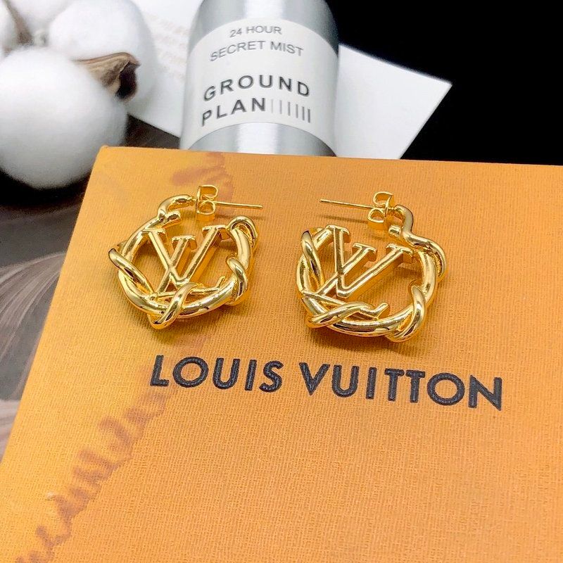 Louise Hoop GM Earrings S00  Fashion Jewelry  LOUIS VUITTON