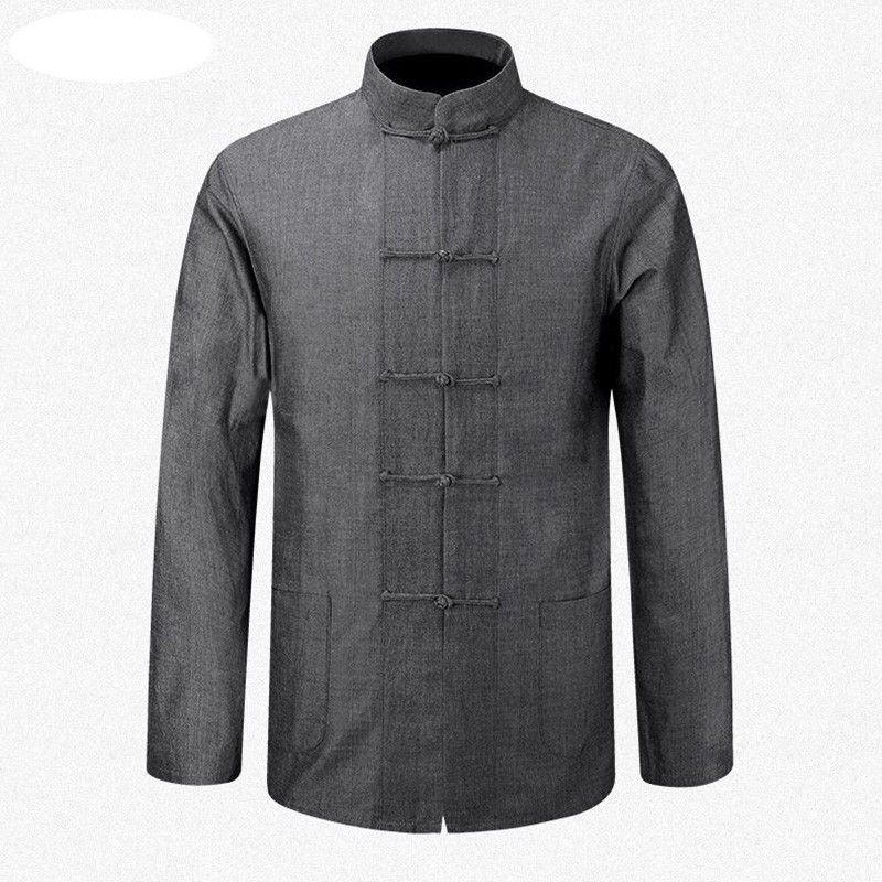 Sided Kung fu Martial arts Shirt Jacket Coat Men's Details about   Chinese Traditional Double 