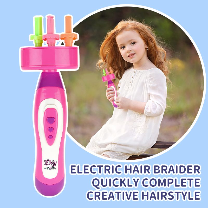 New portable electric DIY hair styling machine Hair braiding machine Hair coil braiding tool set men's and women's modeling toys New portable electric DIY hair styling machine Hair braiding machine Hair coil braiding tool set men's and women's modeling toys