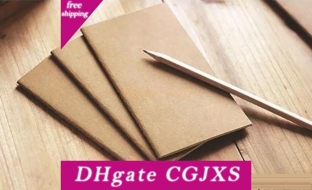2020 A5 Cowhide Notebook Paper Blank Notepad Book Vintage Kraft Paper Small Notebook Graffiti Sketch Creative Simple Stationery Wholesale From Paojinfa 2 89 Dhgate Com
