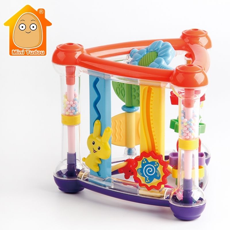 Acheter Pas Cher Pour Bebe 0 12 Mois Dactivite Jouer A Cube Developpement Du Nourrisson Education Du Nouveau Ne Jouets Hanging Hochet New Born Garcon Fille C0924 Du 15 15 Fr Dhgate
