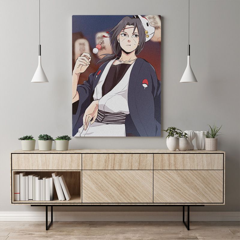 Wall Art Poster Itachi Uchiha HD Prints Modular Pictures Naruto Canvas  Painting Japan Anime Figure Home