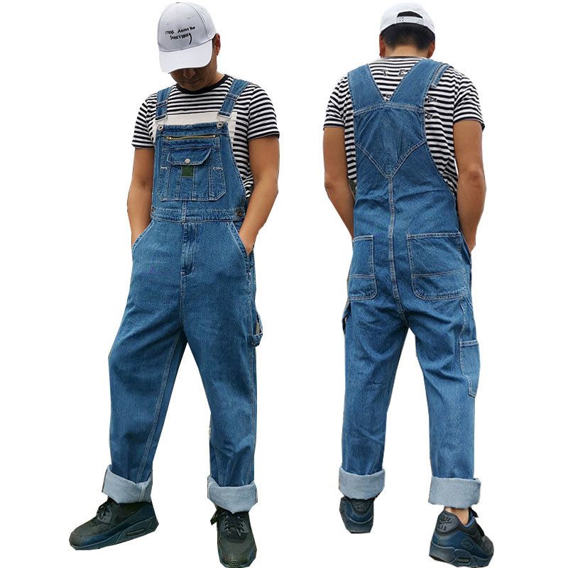 Buy Dropship Products Of Jeans Men Mens Denim Overalls Mens Overalls