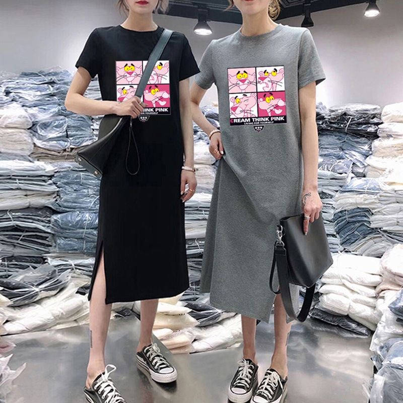 mid length t shirt dress