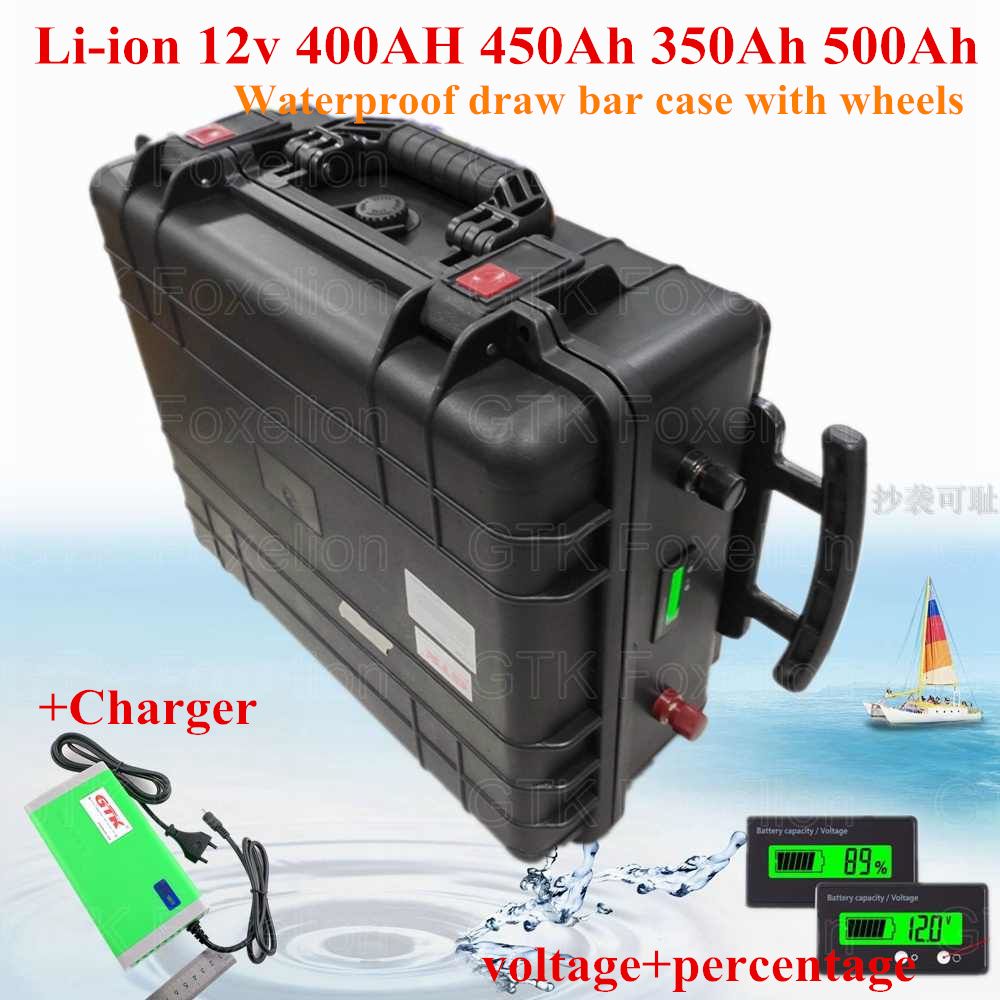 Li Ion 12v 400ah 450ah 350ah 500ah Lithium Ion Soalr Power Battery Bms Rv Inverter Waterproof Ip67 Camper Ups 20a Charger E Cig Wattage And Voltage Cigarette Lighter Battery Booster From