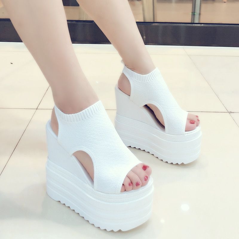 slippers women Rhinestone Platform Sandals Summer Fashion Wild Love With Wedges Outside The Fish Mouth slippers women Rhinestone Platform Sandals Summer Fashion Wild Love With Wedges Outside The Fish Mouth