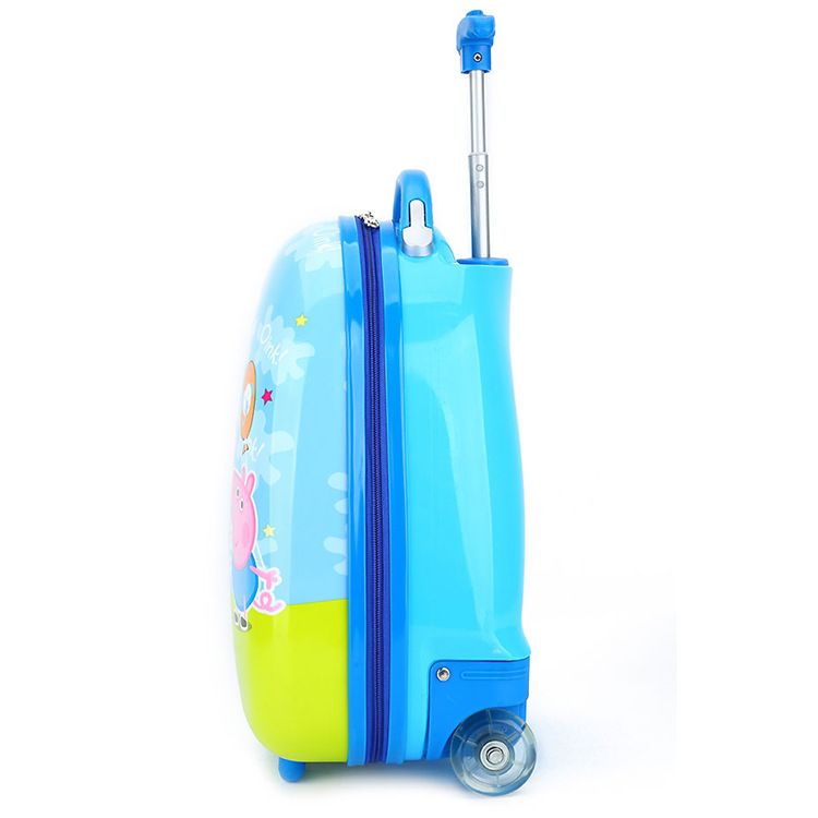 large yellow suitcase