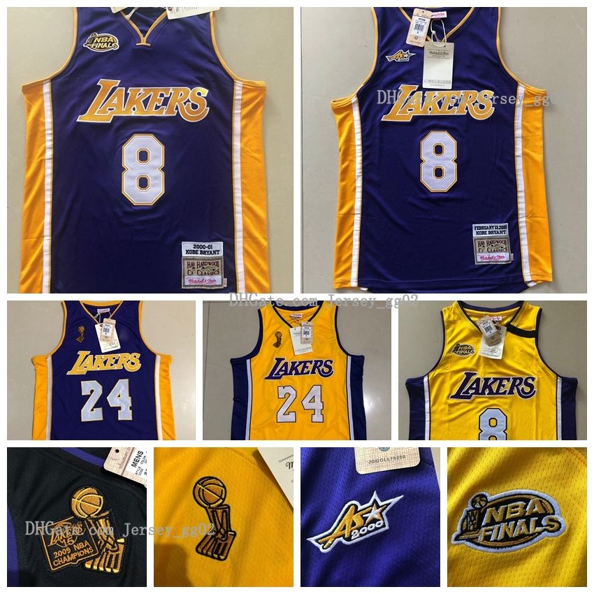2020 2000 Los Men Angeles 13 Lakers 13 Kobe 13 8 13 Bryant 13 Nba Violet Jerseys Basketball Jersey Mitchell Ness Yellow 13 Champion From Jerseysnfl0521 15 54 Dhgate Com