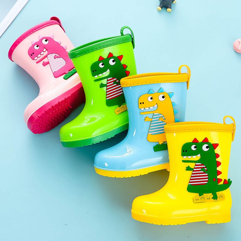 Zorax - Niño - EU24 - Verde Niños Niñas Niños Wellies Wellington