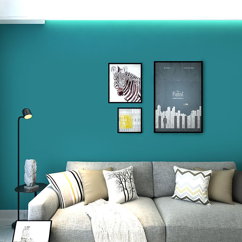 Wallpapers Peacock Blue Green Pure Pigment Color Wallpaper Modern Minimalist Nordic Bedroom Living Room TV Background Wall Paper Wallpapers Peacock Blue Green Pure Pigment Color Wallpaper Modern Minimalist Nordic Bedroom Living Room TV Background Wall Paper