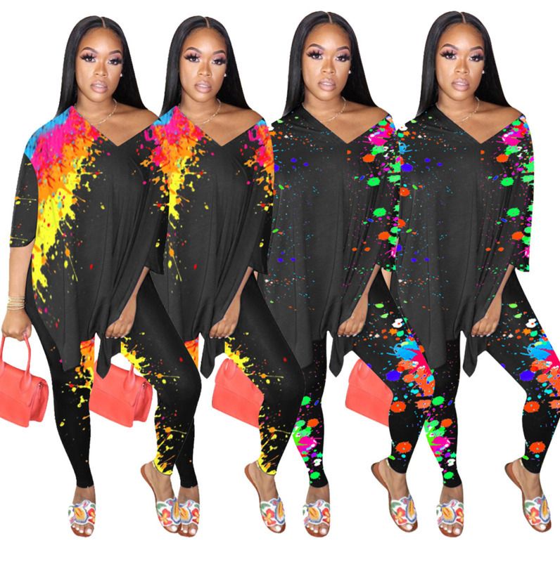 ladies matching top and trousers