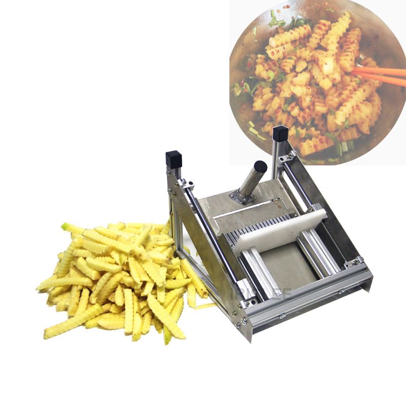 2020 High Quality Manual Wave Potato Slicer Machine Stainless Steel